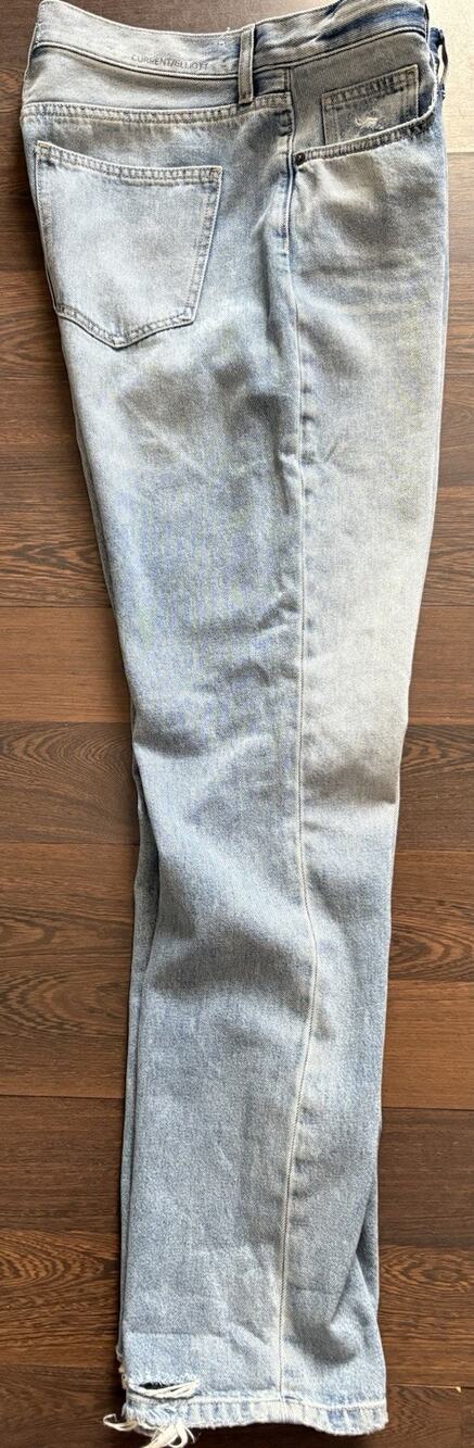 Current Elliott The Stovepipe Jeans Hartley Button Fly Slim Straight Sz32X31 NWT